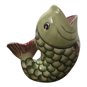 Vintage MCM Andrea by Sadek Koi Fish Vase