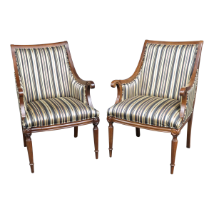 Fairfield Sheraton Style Armchairs/Pair