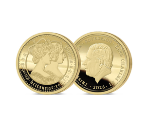 The Queen Victoria and Queen Elizabeth II Gold Sovereign