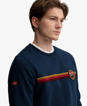 Outdoor Stripe Logo Relaxed Sweatshirt