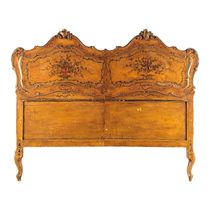 Vintage Venetian Headboard, Now King-Size, Circa 1950