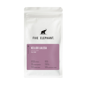 Five Elephant - kawa ziarnista Etiopia Kello Lalesa Washed Filter 250 g