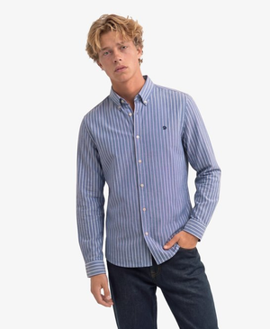Preppy Oxford Overhemd Relaxed Pasvorm
