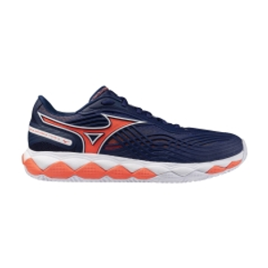 Mizuno Wave Enforce Tour 2 Clay - Beacon Blue/White/Lava Orange