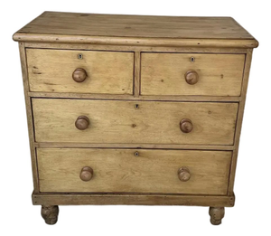 19th Century English Pine Chest