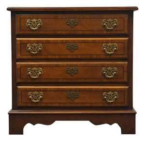 Stanley Furniture Stoneleigh Collection Solid Mahogany Traditional 25" Chairside Accent Chest / End Table