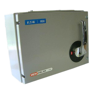 Eaton MEM 60AXTN2 Exel2 Grey Three Phase TPN Switch Disconnector 63A 415V