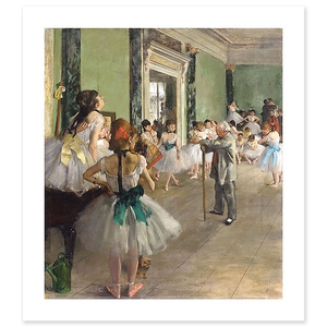 La Classe de danse (affiches d'art)