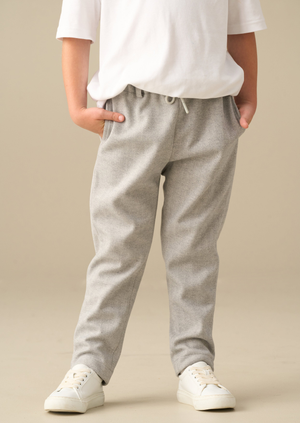 Charles Grey Micro Herringbone Trouser