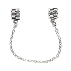 Pre-Owned Pandora Silver Wave Safety Chain
