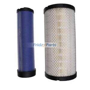 Air Filter Kit 42N-02-11960 42N-02-11970 for Komatsu Engine S4D102 Excavator PC110-8M0 PC128US-2 PC128UU-2 PC130-7 PC130-7K PC138US-2 PC138US-8