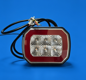 LED Trailer Light(Left), DC12-24V, Screw Base with 1 Metre Cable, LED Light Source, ABS+PC Housing, IP65,