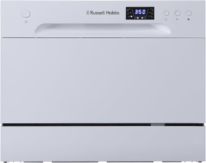 Russell Hobbs RH6TTDW0D1W Table-Top Dishwasher Compact LED Display White