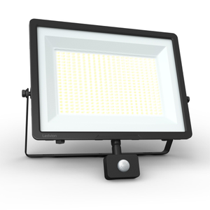 LED Fluter mit Sensor 200W - IP66 - 6500K - 135lm/W - 5 Jahre Garantie