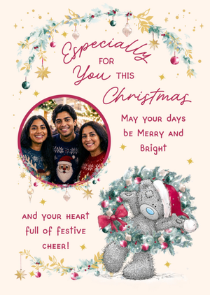Tatty Teddy Especially For You Photo Upload Christmas Card
