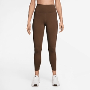 Nike One Logo 7/8 Tights - Cacao Wow/White